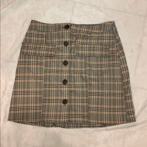 Urban Outfitters Plaid Skirt